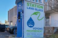 Deux stations de distribution de lave-glace disponibles à Magog